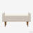 linen fabric Storage Ottoman Bench For Entryway-410116344