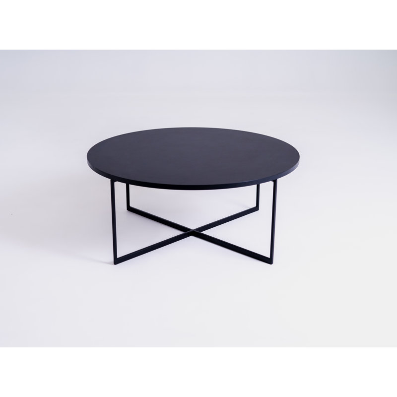 Jarita Cross Legs Coffee Table, 34cm H x 80cm W x 80cm D