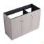 Meuble-lavabo autoportant 48 po et 3 portes d'armoire à fermeture en douceur (emballage KD) - sans le lavabo-126528862