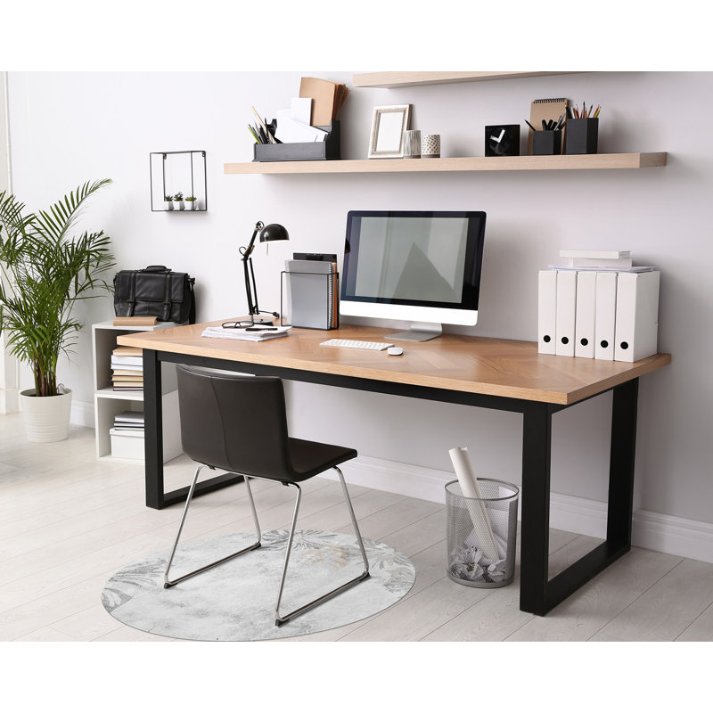 Kaelig Hard Floor Straight Round Chair Mat