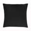 Housse de coussin en coton uni
