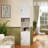 70.8" Tall Bathroom Storage Cabinet With 2 Barn Doors, Narrow Storage Cabinet With Adjustable Shelves