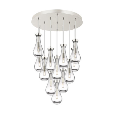 Luminaire suspendu à 12 lumières Edwa
