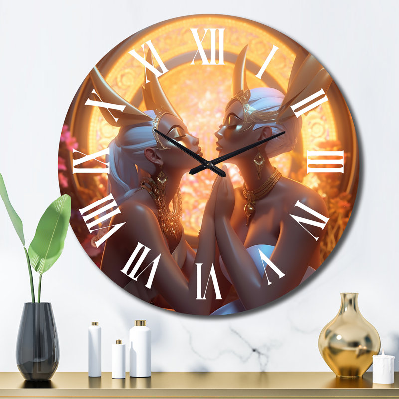 Horloge murale Lovings Souls, Grand
