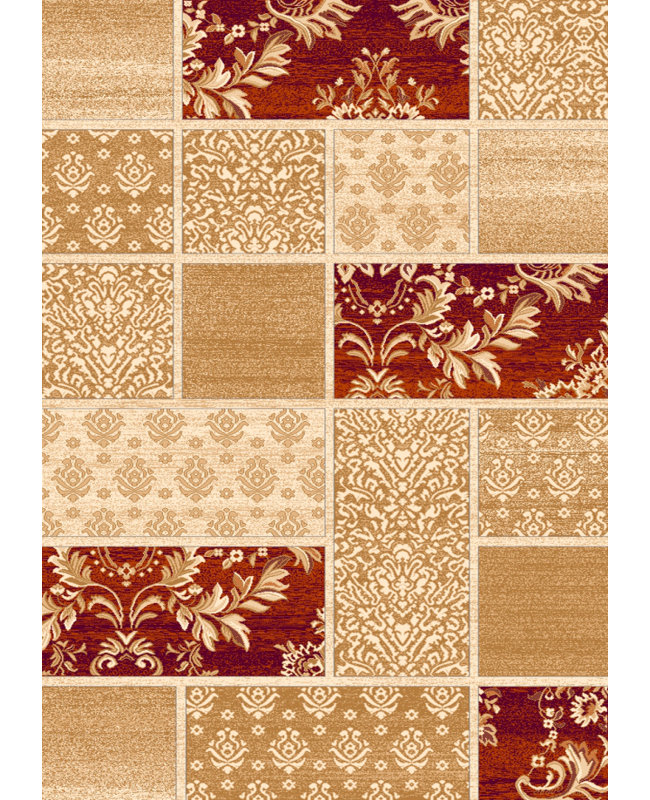 Geometric Wool 120cm X 180cm Area Rug