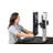 Octavius Adjustable Height Aluminium Standing Desk Converter