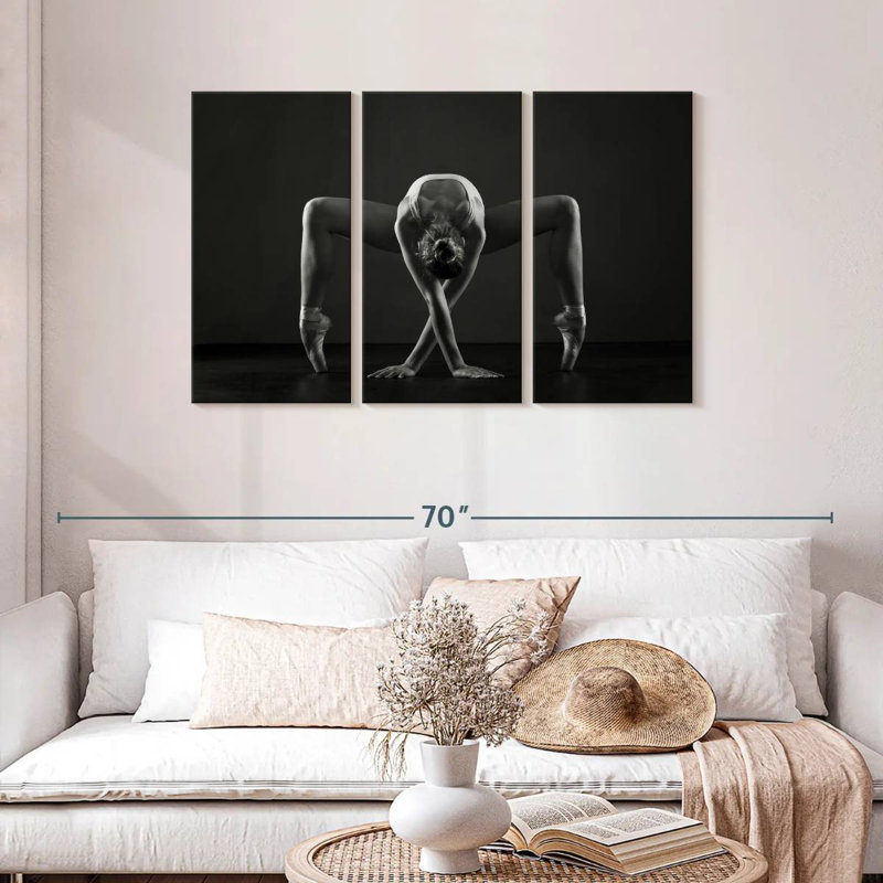 Enn Flexible Ballerina Pose, 28" H x 45" W