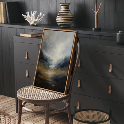 Art mural encadré, rétro, antique et classique pour chambre à coucher - 24 po x 36 po