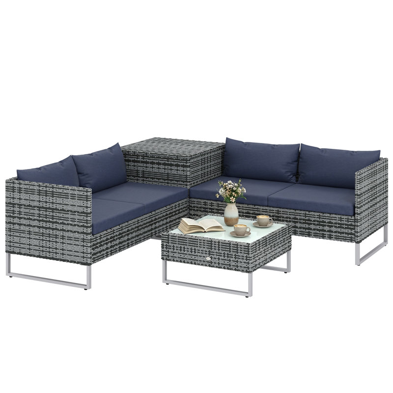 Rattan Sofa Set