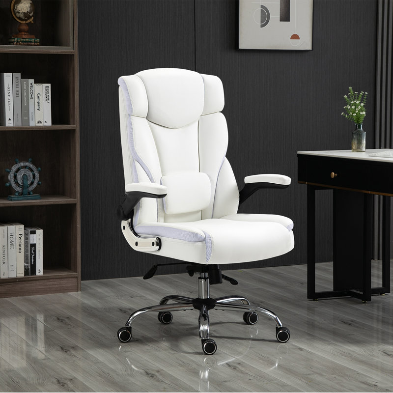 Fauteuil de direction ergonomique Office, Blanc