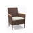 4-Piece All-Weather Brown Rattan Patio Dining Chair-582017332