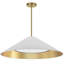 Carington Single Light Poly-Blend Dimmable LED Pendant-312114734-312114721