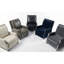 Fauteuil inclinable en cuir véritable Lavanda-86606354