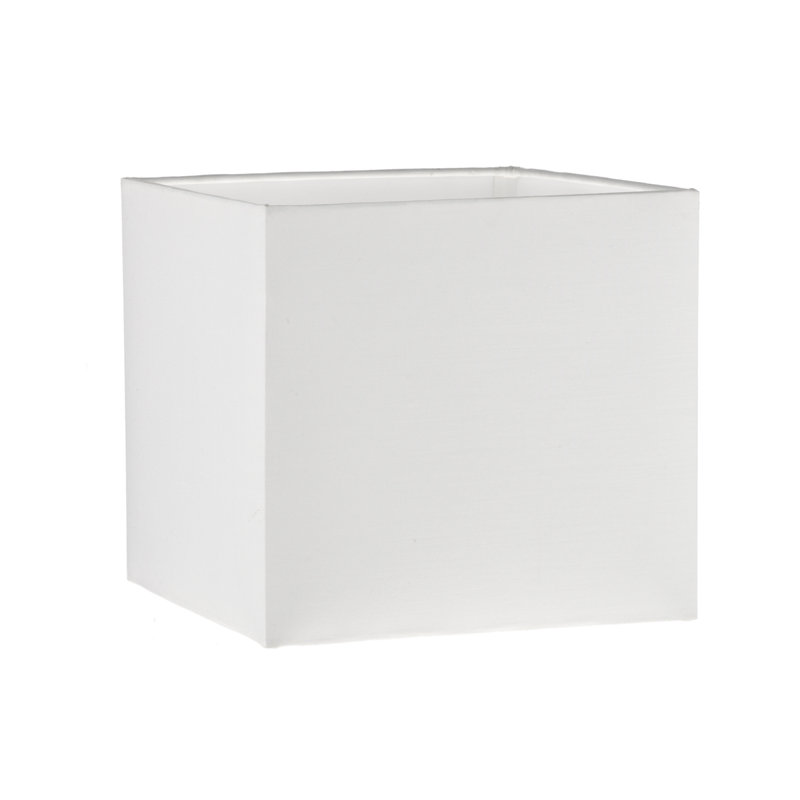 Otani 14.5 cm H Square Fabric Wall Sconce Shade ( Screw On ) in Cream