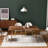Snover modern hard retro rectangular dining table-187740475