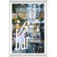 Chicago. Le Bar Window Reflection Print