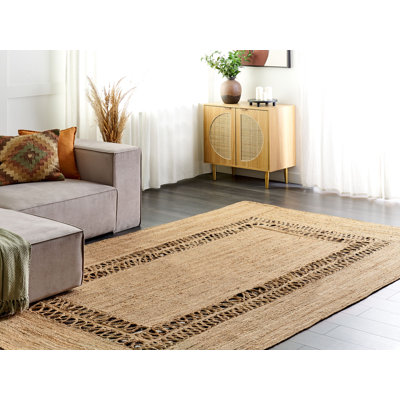 Brosley Geometric Hand Woven Area Rug