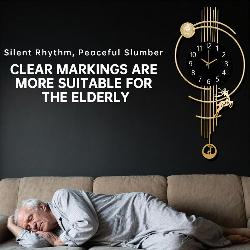 Metal Wall Clock