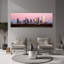 Twilight Dallas Texas USA 1 Piece Wrapped Canvas Panoramic Wall Art-546672440