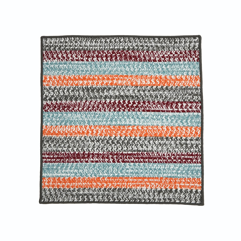 Tapis carré intérieur / extérieur Siarrah, Carré 8 pi