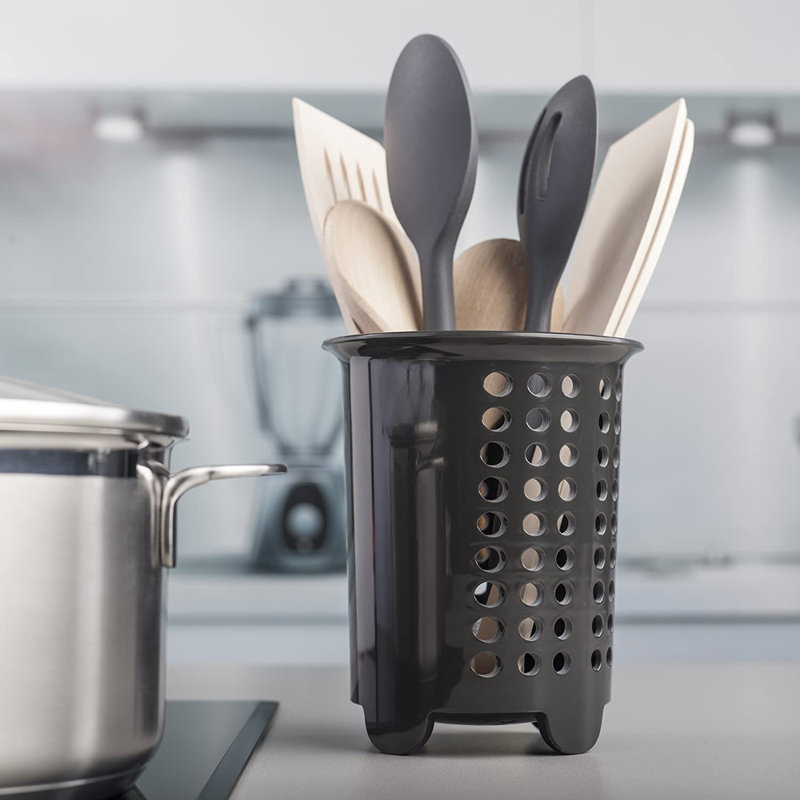 Zeal Utensil Set, Dark Grey
