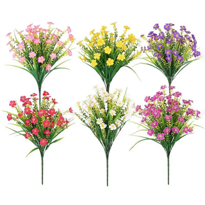 Bouquet de fleurs de cerisier artificiel 13,5 po