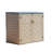 4 ft. W x 3 ft. D Metal Garbage Shed