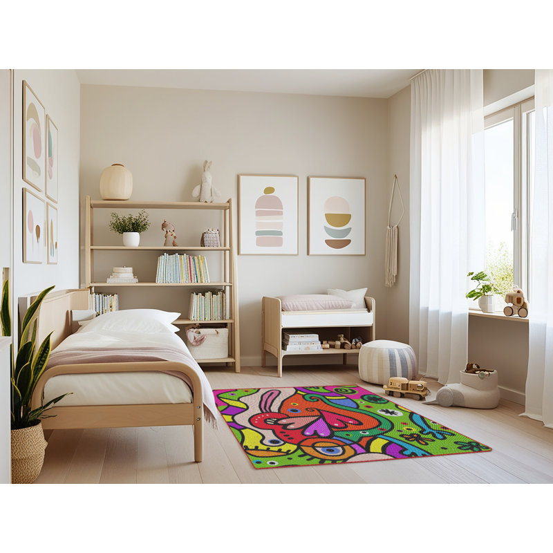 Indoor Rug, Rectangle 4' x 6'