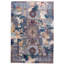 High-Quality Hand-Knotted Blue And Navy Area Rug