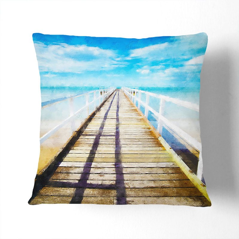 Square Throw Cushion, 55cm H x 55cm W x 20cm D