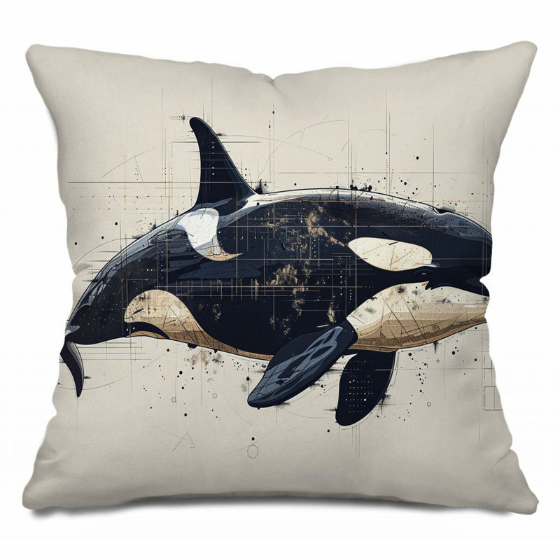 Coussin Windmill, H 16 po x l 16 po