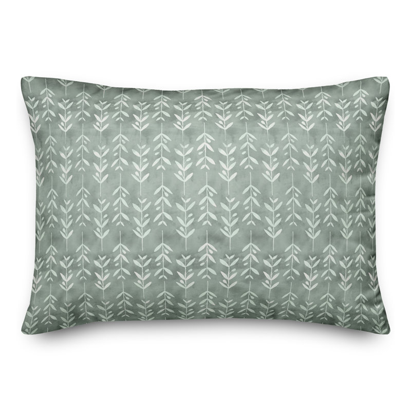  Housse de coussin rectangulaire et insert Leafy Vine