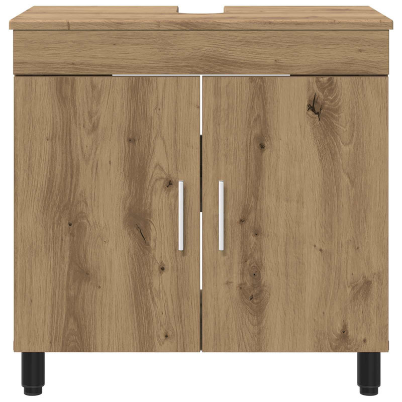 60cm Bathroom Vanity Base Only, Artisan Oak