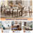 Mendivil Upholstered Dining Chairs with Pine Wood Legs Set of 2-1280016030