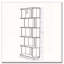 Bibliothèque de rangement ouverte à 5 niveaux L 31,5 "x H 64,56"-2058619160