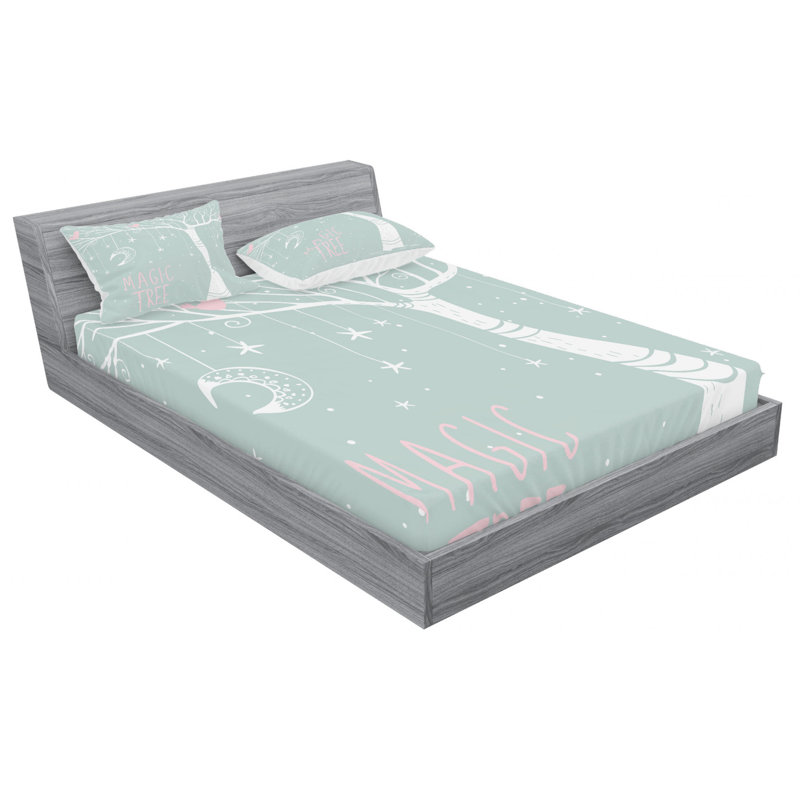 Microfiber Sheet Set, Queen Sheet Set + Fitted Sheet + 2 Pillowcases