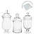 Glass Jar - Set of 3