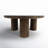 Columnia 40" Solid Wood Round Coffee Table-96122945