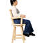 Tabouret de pub rustique avec pivot à 360 °, bois de sapin, brun, accoudoirs et repose-pieds pour une expérience relaxante et agréable-1600232529