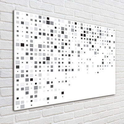 Abstraction Squares - Unframed Art Prints on Glass