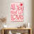Tergel Love Is Kind Pink III-108592411