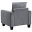 Fauteuil d'appoint rembourré Dixon