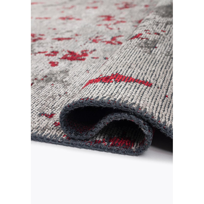 Rapture Abstract Area Rug, Square 9'10"
