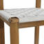 Chaise d'extérieur en teck Elvia, blanc