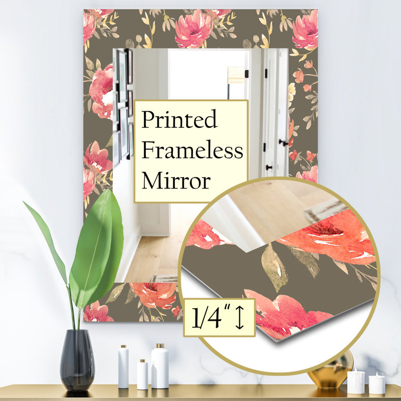 Miroir décoratif Blossom, H 39,4 po x l 29,5 po