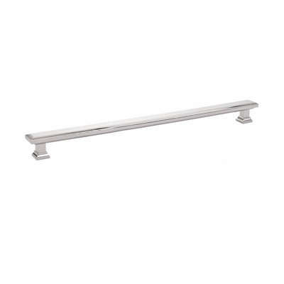 Emtek Geometric Rectangular Cabinet Pull 12" cc