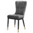 Modern Upholstered Dining Chair with Metal Frame-46129430