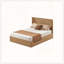 Base de lit plateforme en bois ondulé ondulé-1242928976