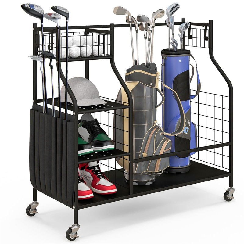 Metal Freestanding Sports Rack