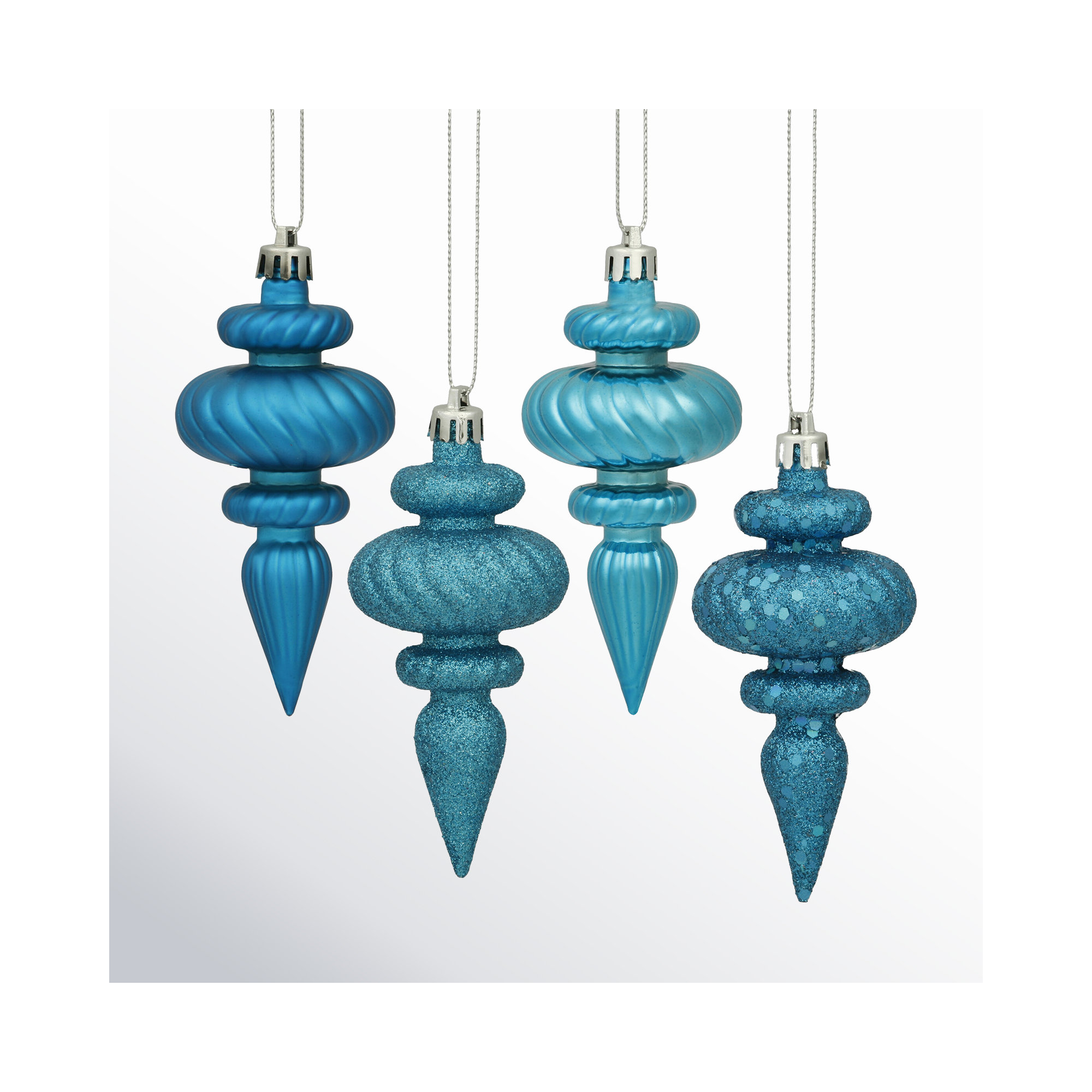 Finial Ornament, Turquoise
